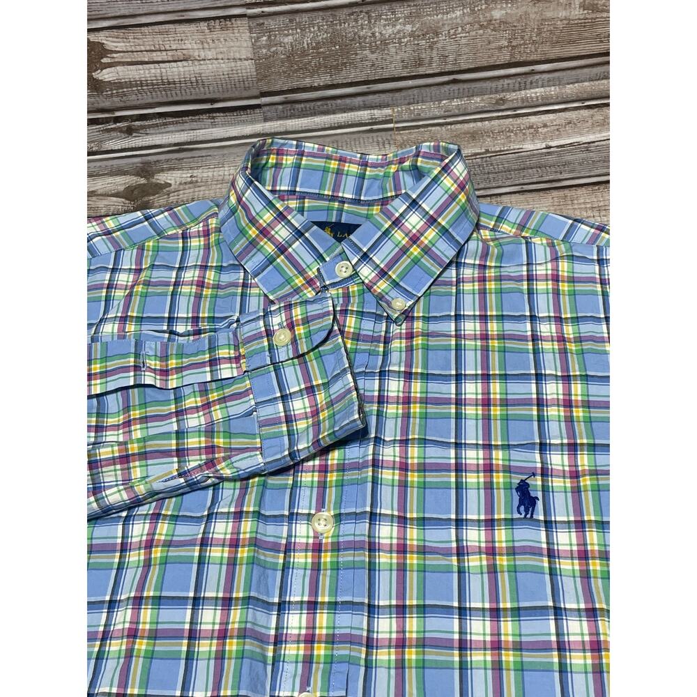 Ralph Lauren‎ Men’s Long Sleeve Button Down Multicolor Size Medium